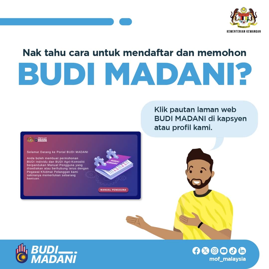 CARA MENDAFTAR BUDI MADANI