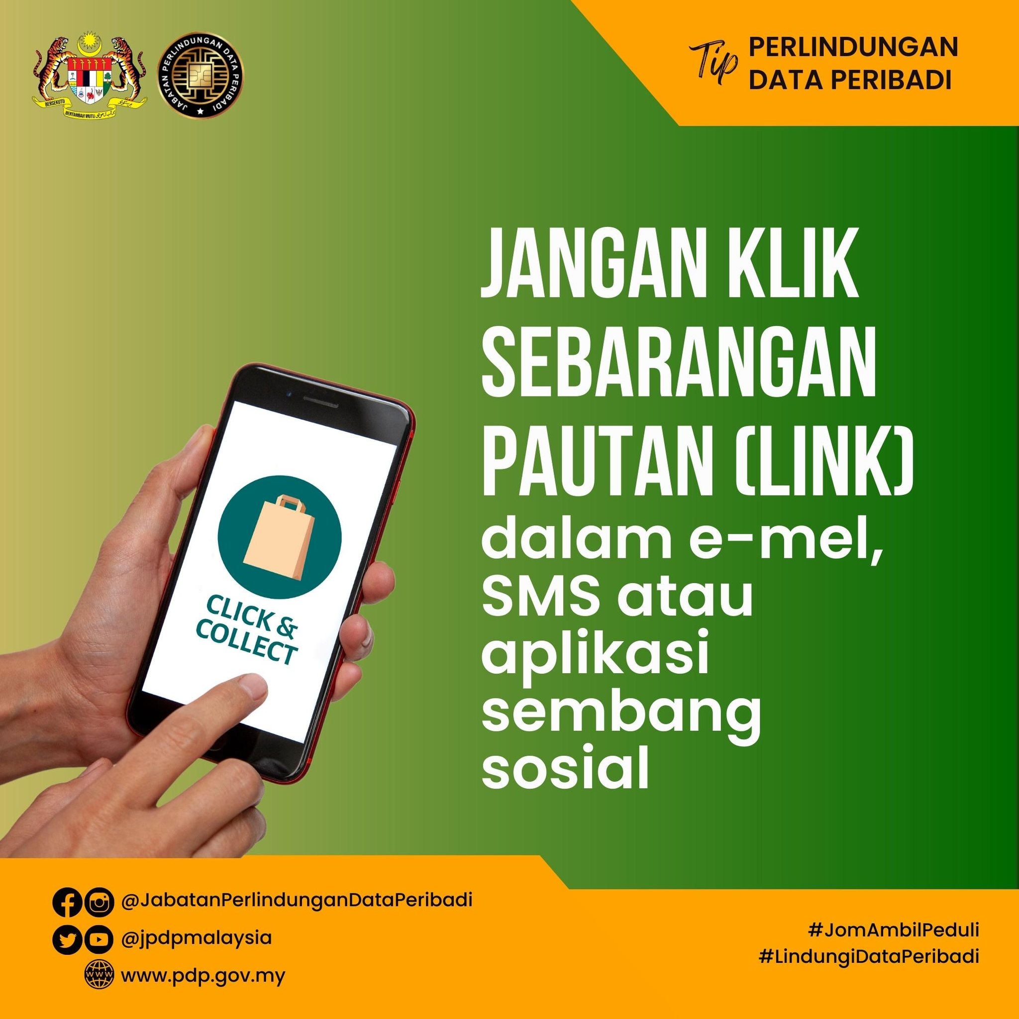 JANGAN KLIK SEBARANG PAUTAN LINK