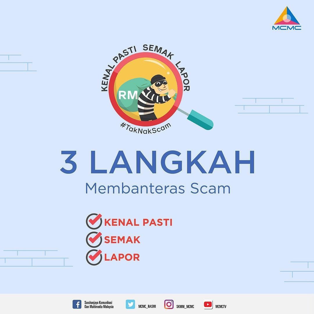 LANGKAH MEMBANTERAS SCAM