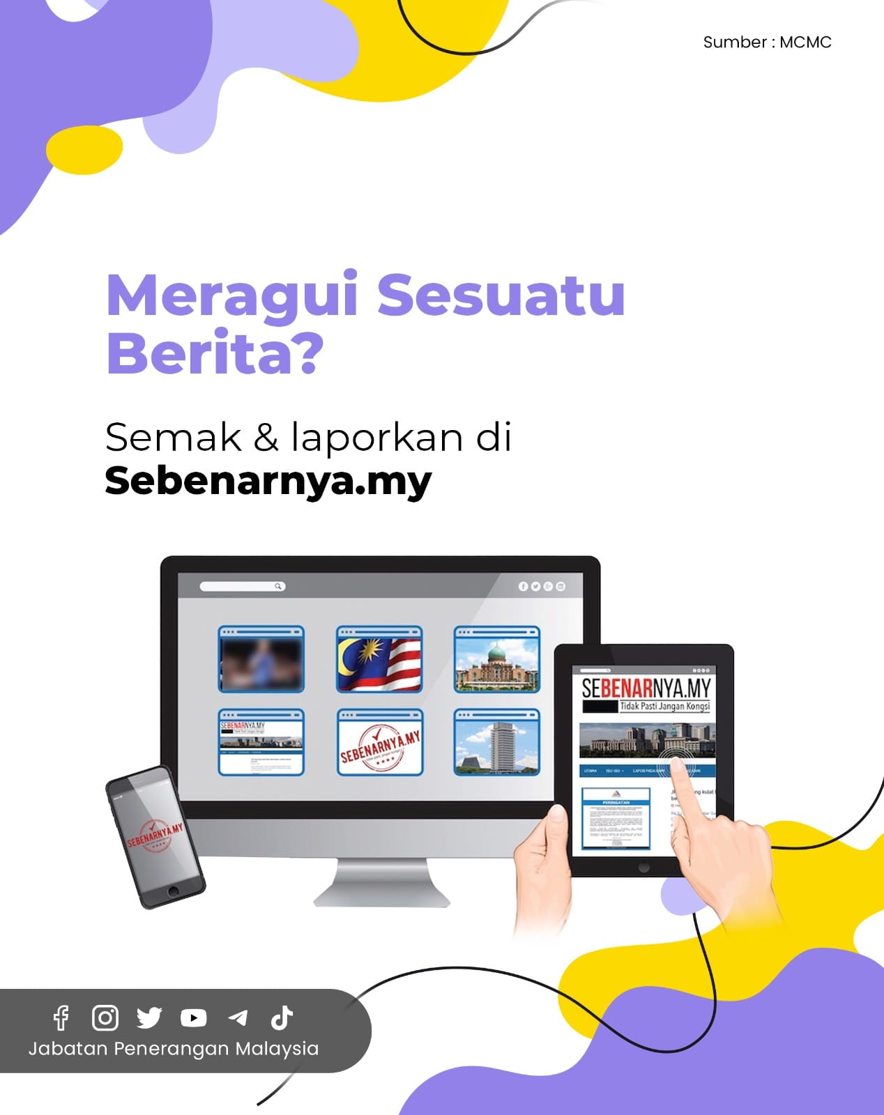 MERAGUI SESUATU BERITA