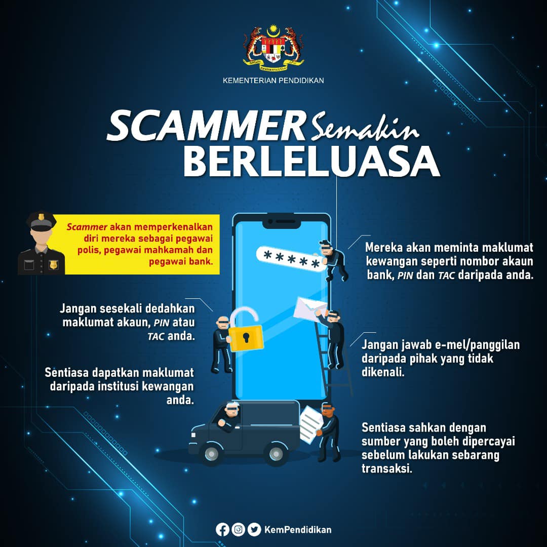 SCAMMER SEMAKIN BERLELUASA